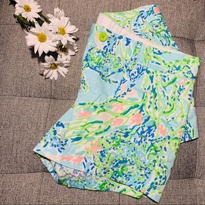 SOLD - Sky Blue Heaven Lilly Pulitzer Shorts